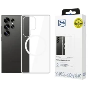 Ovitek 3MK MagCase Sam S25 Ultra prozoren ovitek, združljiv z MagSafe