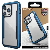 Raptic X-Doria Shield oklepni ovitek za iPhone 14 Pro Max, moder