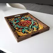 Aberto Design Poslužavnik REF035 48 x 38 x 4 cm, Šareni