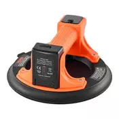 VEVOR Električna sesalna skodelica 203x203x95 mm 200 kg Digitalni zaslon Črna
