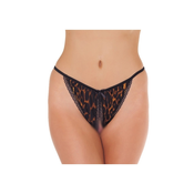 RIMBA Leo gacice s otvorom – leopard print