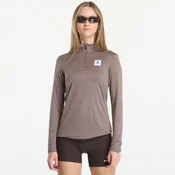 Majice SAYSKY W Pace Half Zip Long Sleeve Taupe L