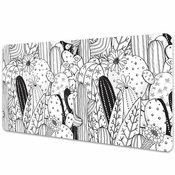 Decormat Podloga za pisalno mizo Kaktusni strip 100x50 cm