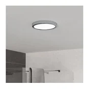 Eglo 901763 - LED stropna svetilka za kopalnico FUEVA LED/11,5W/230V premer 21,1 cm IP44 krom