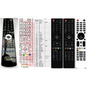 General FUNAI NH201RD, NH203RD, NH205RD, NH208RD - compatible General-branded remote control