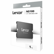 LEXAR 1TB, SATA III SSD, 550MB/s / 500MB/s (LNS100-1TRB)