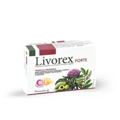 Livorex Dodatak ishrani sa vitaminima za normalnu funkciju jetre, 30 tableta