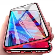Rdeč MAGNETNI ovitek 360° (Xiaomi Redmi 10 5G)
