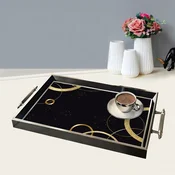 Aberto Design Poslužavnik TPG9914 50 x 29 x 3.5 cm, Šareni