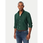 Tommy Jeans Srajca Oxford DM0DM23711 Temno zelena Regular Fit