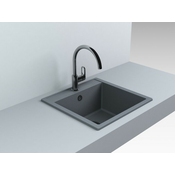 MIRAGGIO granitno pomivalno korito Bodrum 510 PKBOD51S, siva