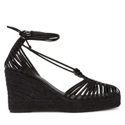 Espadrile Weekend Max Mara Quirino 2515521115670 Črna