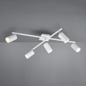 Trio Lighting Marley stropni reflektor mat belo 5-svetlobni - Dnevna soba/jedilnica - Sodobni - bela mat barva - Kovina