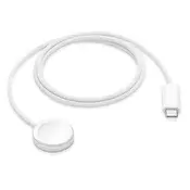 Polnilna postaja za Apple Watch, USB-C, 1m, originalna, bela