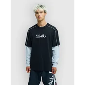 Quiksilver Yg Double Layer moška majica z dolgimi rokavi black
