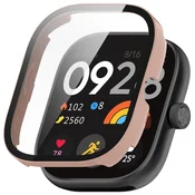 GS Ovitek 2 v 1 + kaljeno steklo za Xiaomi Redmi Watch 5, roza