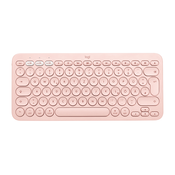 slomart tipkovnica logitech k380 francoski roza azerty