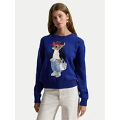 Polo Ralph Lauren Pulover 211A96238001 Modra Relaxed Fit
