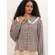 Bigdart Bluza rjava/bela