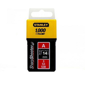 Stanley klemerice tip A (53) / 1000kom - 14 mm ( 1-TRA209T )