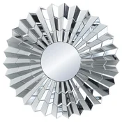 Casa Padrino luxury mirror A� 90 cm - Round living room wall mirror - Cloakroom mirror - Bedroom mirror - Luxury collection