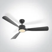 ZUNANJI STROPNI VENTILATOR ČRNEGA OBLIKOVANJA ABS 32W LED 22W CCTV IP54 230V DM6320/B/V