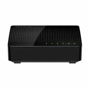 TENDA Gigabitni Switch SG105 V4.0, 5 portova, RJ45, Crni