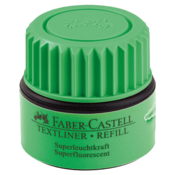 Tintnica za tekst marker Faber-Castell - Zelena, 25 ml