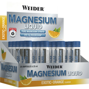 Weider - Tekoči magnezij, eksotična pomaranča - 20 x 25 ml