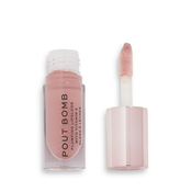 Makeup Revolution Pout Bomb sijaj za ustnice za večji volumen z visokim sijajem odtenek Doll 4.6 ml
