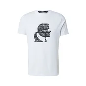 Karl Lagerfeld Majica črna / bela