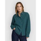 RVCA Sorrento Oversized Shirt stormy blue