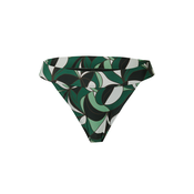 TOPSHOP Bikini donji dio, smeda / zelena / crna / bijela