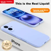 Divi Maska za mobilni telefon iPhone 16, Svetloplava
