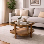 Hanah Home klub sto Alaska 90, 90 cm, orah