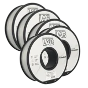 Professional Lab 5x ABS Prozorna Filament 1.75mm - Professional Lab ABS+ za 3D Tisk (1kg Kolut)