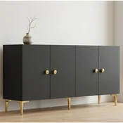 Hanah Home komoda Simple 180, 180 cm, antracit