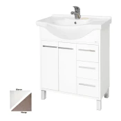 Ceramica Lux Ormaric za kupatilo Atina Wenge, Donji deo 85, Standard