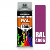 AKRILNI LAK V SPREJU RAL 4006 PROMETNO VIJOLIČNA Vijolična fuksija sijaj 400ml