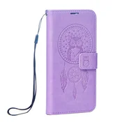 shumee Ovitek Mezzo Book za Xiaomi Redmi Note 14 4G (globalno - 164,84 mm x 78,15 mm x 8,16 mm) Dreamcatcher vijoličen