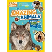 National Geographic Kids Amazing Animals Super Sticker Activity Book