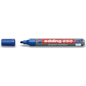 Marker Edding 250 na bijeloj ploci plava 1,5-3mm