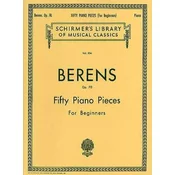 BERENS: FIFTY PIANO PIECES OP.70