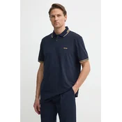 Polo BOSS Green moški, mornarsko modra barva, 50506193