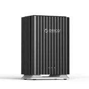 slomart Ohišje Orico 9728C3 Dual-Big DAS Solution za 2 diska 2,5 HDD/SSD/3,5 HDD - črno