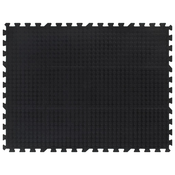 Gumena podna plocica crna 12 mm 90 x 120 cm