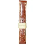 Kožni kaiš 22mm Braon boja 22.299