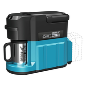 Sas+all PRO 18V punjivi aparat za espresso kavu za mljevenu kavu ili kapsule
