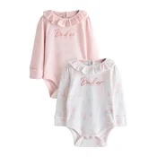 Baker by Ted Baker Pajac/bodi roza/bela