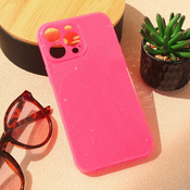 Ovitek bleščice Sparkle Dust za Apple iPhone 15 Pro Max, Teracell, pink